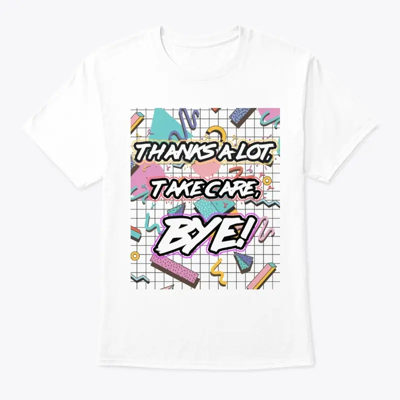 80s Inspired Slogan T-Shirt